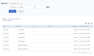 How to Search for a Payment